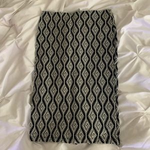 Brand new Zara stretch skirt